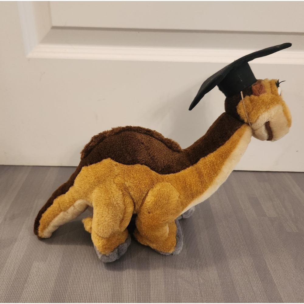 Land Before Time Littlefoot Graduation Plush 12 Inch Toy Network Dinosaur NWT